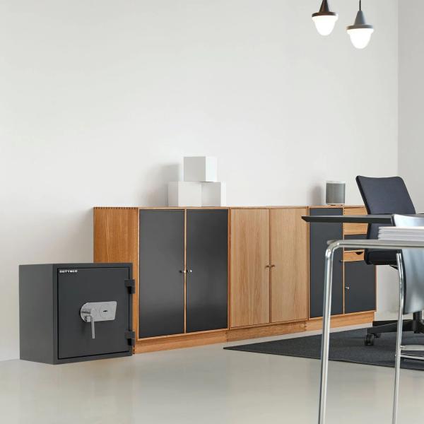 Rottner Papiersicherungsschrank EN1 Fire Profi 50 Doppelbartschloss anthrazit T05005